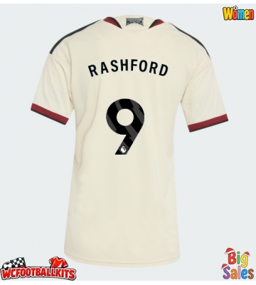 Manchester United Marcus Rashford #9 Replica Third Stadium Shirt for Women 2026-27 Short Sleeve